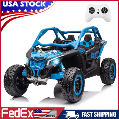 BRP Can-Am Licensed 24V Ride on UTV Car for Kids Electric Toys 4WD Off-Road Quad - Image 1 of 4