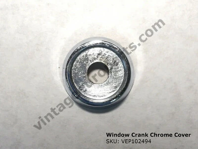 Nueva cubierta cromada manivela ventana se adapta a Mercedes W113 230SL 1137680003 Foto 1 de 4