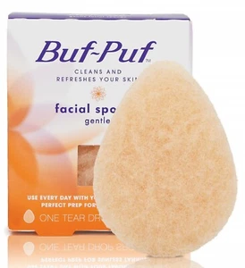 Buf-Puf Gentle Facial Sponge, Dermatologist Developed, Removes Deep down Dirt & - Picture 1 of 6