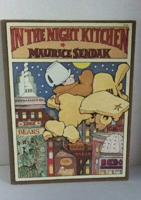 IN THE NIGHT KITCHEN, MAURICE SENDAK SOFTCOVER BOOK. 1970 HARPER & ROW - Image 1 of 4