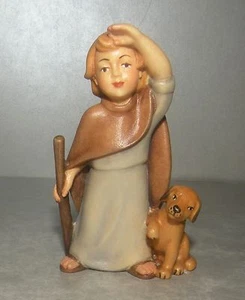 NUEVO Niño con Perro, Colección Gloria, Madera Lepi - Imagen 1 de 5