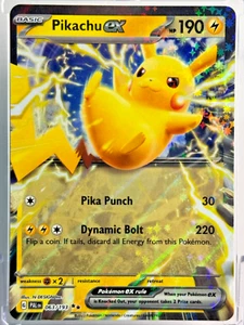 063/193 - Pikachu ex - Double Rare - Paldea Evolved - Pokemon TCG - Bild 1 von 2