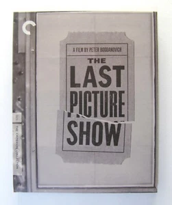 THE LAST PICTURE SHOW Criterion Collection BLU-RAY #549, Slimline Case +BBS Book - Picture 1 of 5
