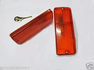 Front Bumper Signal Light Lamp Pair Fits Suzuki Jeep Sj413 Samurai Lh Rh - Foto 1 di 1
