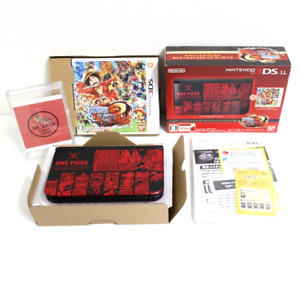 Nintendo 3DS LL One Piece Unlimited World R Luffy Red BOX Japan Ver Open Box