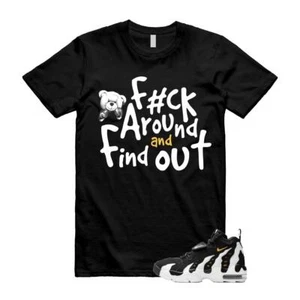 Air DT Max 96 Black White Varsity Maize T Shirt Match FCK - Picture 1 of 1