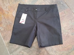 Schwarze Damenshorts Größe 16 Cross neu mit Etikett - Bild 1 von 8