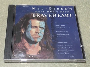 JAMES HORNER - MORE MUSIC FROM BRAVEHEART - SOUNDTRACK CD EX - Picture 1 of 2