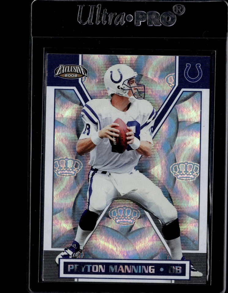2002 Pacific Exclusive #76 Peyton Manning - Image 1 of 2