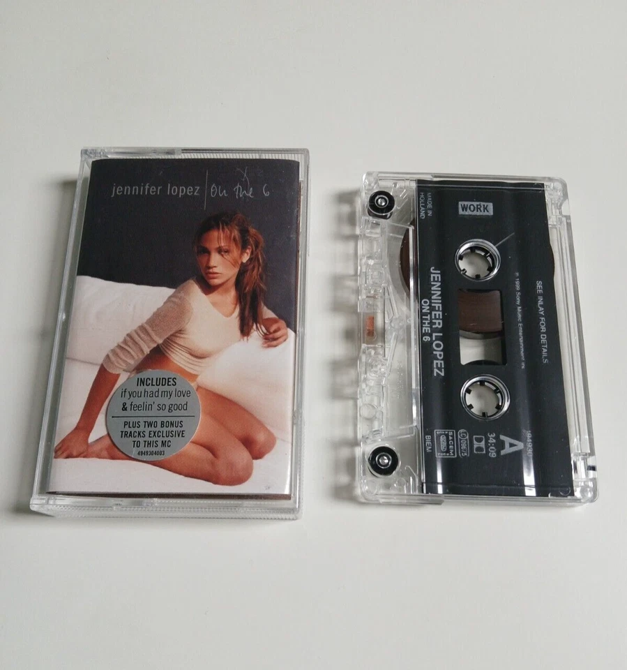 JENNIFER LOPEZ ON THE 6 CASSETTE TAPE SONY NETHERLANDS 1999 - Image 1 of 1