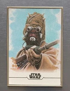 Tusken Raider 2020 Star Wars Stellar Reproduction Sketch Draper /100 #22 - Picture 1 of 3