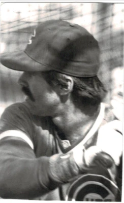 Bill Buckner signed autographed vintage photo AMCo COA 20487 - Image 1 of 2