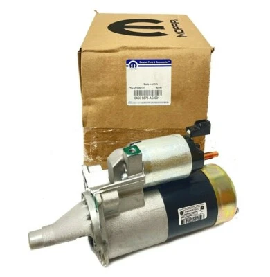 Mopar Starter 12V For 2001-2003 Chrysler Sebring Dodge Stratus 2.7L 04606875AC - Image 1 of 4