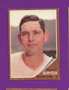 1962 Topps baseball card 151 Johnny Klippstein Cincinnati Reds EX++ - Picture 1 of 2