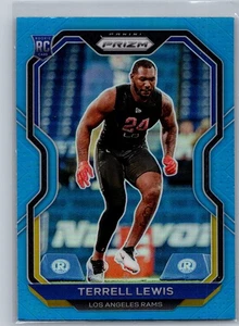 2020 Panini Prizm Light Blue #378 Terrell Lewis Los Angeles Rams - Picture 1 of 2