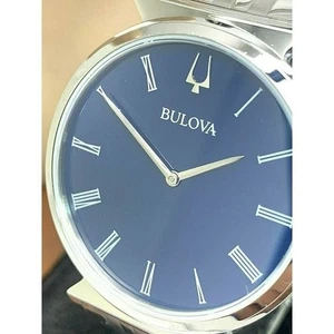 Reloj Hombre Bulova 96A233 Regatta Cuarzo Esfera Azul Tono Plateado Acero Inoxidable - Imagen 1 de 12