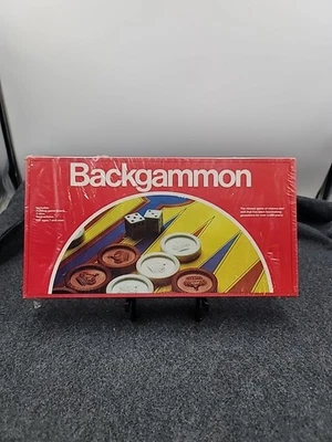 Juego de mesa Pressman Backgammon 1979 vintage sellado estrategia familia juego noche Foto 1 de 4