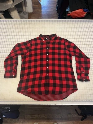 Ralph Lauren Shirt Mens XXL Buffalo Check Heavy Brushed Flannel Lined Classic - Image 1 of 4