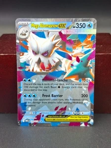 Juego de cartas coleccionables Pokémon Mega Abomasnow ex 036/132 Mega Evoluciones ultra raro - Imagen 1 de 2