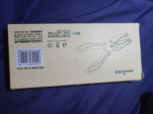 Tenwin Locher rosa Griff Werkzeug rutschfest Mitte Set Büro Klassenzimmer 4120-2 - Bild 1 von 3