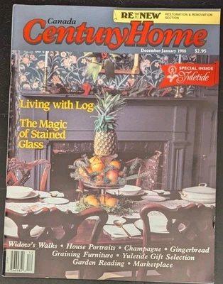 Canada Century Home Magazine June/July 1988 - Image 1 of 4