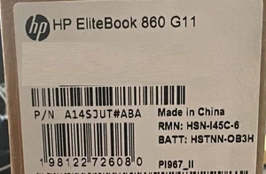 HP EliteBook 860 G11 16" Ultra 7 32GB 1TB SSD Portatile - Nuovo Sigillato - Foto 1 di 1