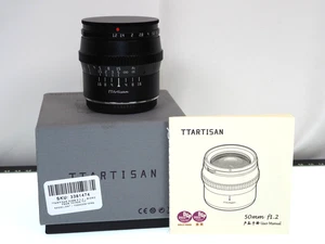 TTArtisan 50mm f/1.2 Portrait Objektiv für Micro Four Thirds MFT PANASONIC OLYMPUS - Bild 1 von 5