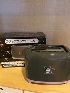 Sanrio KUROMI Pop-Up Toaster Prize Kuji Limited Japan Cute AC100V 50/60Hz  650W - Picture 1 of 1
