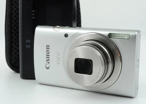 [N MINT] Canon IXY 180 PowerShot ELPH 180 Digital Camera Silver from JAPAN 1495 - Picture 1 of 17