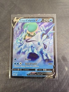 Ice Rider Calyrex V 045/198 Swsh06: Sword & Shield - Chilling Reign Holo - Bild 1 von 2