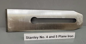Stanley Plane Iron 12-313  4 & 5 Plane Iron Blade 2" Fit Millers Falls 900 NOS - Picture 1 of 11