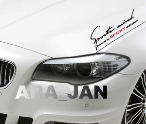Sports mind SPORT Edition Decal Sticker racing car hood logo auto performance - Picture 1 of 8