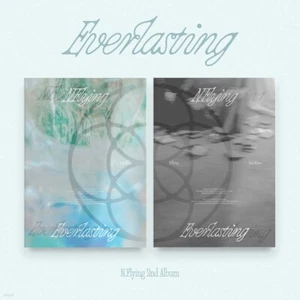 K-POP N.Flying 2nd Album Everlasting 2Ver SET CD+120p Book+P.Card+Sticker+Poster - Foto 1 di 6