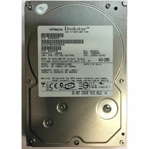 HDT725050VLA360 - Hitachi 500GB 7200 RPM SATA 3.5" HDD - Picture 1 of 1
