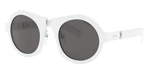 Prada PR 10XS-4AO5S0 Sunglasses. White w/Grey Lens, 50mm - Picture 1 of 5