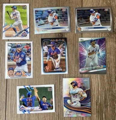 Lote (48 cartas) de los Mets de Nueva York Alonso, Álvarez, Mauricio, Lindor Fresa y más Foto 1 de 4