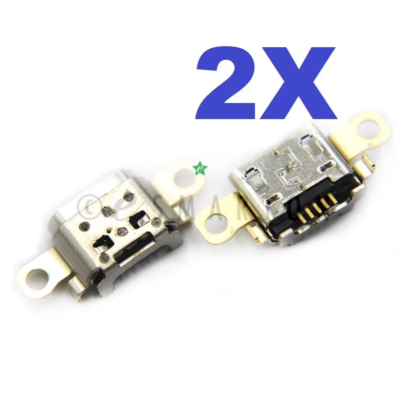 Зарядное устройство Micro USB док-станция порт зарядки 2 шт. Amazon Kindle Fire 7 M8S26G 2019 9-го поколения - Изображение 1 из 1