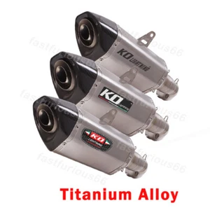 Titanium Exhaust Pipe Escape Modified Muffler For Duke 125 250 390 RC390 21-2023 - Picture 1 of 11