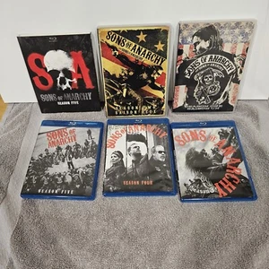 Sons Of Anarchy Seasons 1-5 Dvd & Blu Ray - Bild 1 von 1