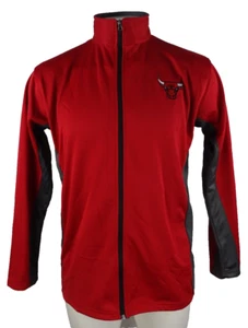 Chicago Bulls NBA Majestic Men's Big & Tall Full-Zip Track Jacket - Picture 1 of 7