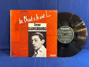 SERGE GAINSBOURG CHANT UNE 25CM 10' PHILIPS 1ST PRESS. ORIGINAL FRANCE LP EXC+ - Bild 1 von 4