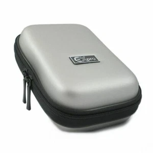 Ex-Pro® Silver Hard Clam MED Camera Case for canon Powershot Ixus 990 S80 - Picture 1 of 6