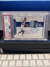 2016 KARL-ANTHONY TOWNS NAT'L TREASURES **TREASURED TAGS ON-CARD AUTO /5**