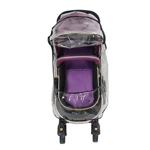 1PC PVC Universal Waterproof Baby Stroller Rain Cover Dust Wind Shield Pram - Picture 1 of 12