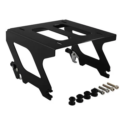 黑色 Solo 行李箱架 适合 Harley Low Rider FXLRS FXLRST 2022-2024 — 第 1/4 张图片