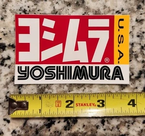 Yoshimura U.S.A. Authentic Sticker ( Fairing Decal ) Original 100% Factory 🏭 - Picture 1 of 1