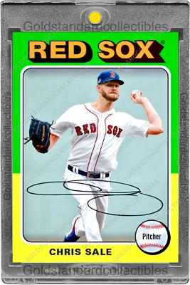 Chris Sale 罕见 TOPPS 投资卡 SSP 红色 SOX 名人堂 MVP ROY 完好 — 第 1/2 张图片