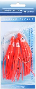 MIKADO RIG con 3 pulpos acabados atados montaje de bacalao estante de mar sistema de pilks - Imagen 1 de 1