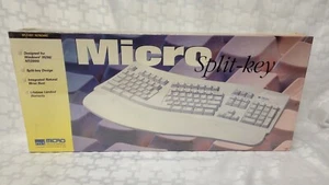 Micro Split-key Keyboard, Windows 95/98/NT/2000 Compatible - Picture 1 of 4