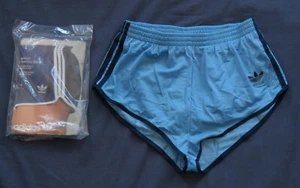 NEU! ADIDAS SHORTS Glanz Sprinter Shiny Racer Laufen Sport D4 Vintage Retro Gay - Bild 1 von 1